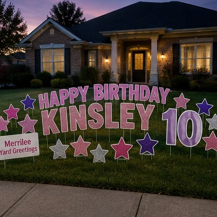 Birthday Yard Display Kits